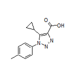 5-Cyclopropyl-1-(p-tolyl)-1H-1,2,3-triazole-4-carboxylic Acid