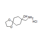 8-(Aminomethyl)-1,4-dioxaspiro[4.5]decan-8-ol Hydrochloride