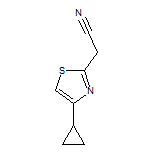 2-(4-Cyclopropylthiazol-2-yl)acetonitrile