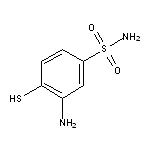 3-amino-4-sulfanylbenzene-1-sulfonamide