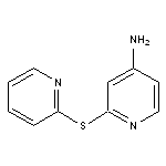 2-(pyridin-2-ylsulfanyl)pyridin-4-amine