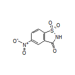 5-Nitrobenzo[d]isothiazol-3(2H)-one 1,1-Dioxide