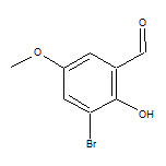 3-Bromo-2-hydroxy-5-methoxybenzaldehyde
