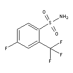 4-fluoro-2-(trifluoromethyl)benzene-1-sulfonamide