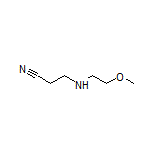 3-[(2-methoxyethyl)amino]propanenitrile