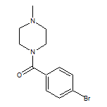 1-[(4-Bromophenyl)carbonyl]-4-methylpiperazine