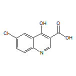 6-Chloro-4-hydroxyquinoline-3-carboxylic Acid