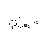 (4-Methyl-1,2,5-oxadiazol-3-yl)methanamine Hydrochloride