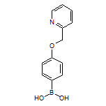 4-(Pyridin-2-ylmethoxy)phenylboronic Acid
