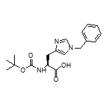 (S)-3-(1-Benzyl-4-imidazolyl)-2-(Boc-amino)propanoic acid