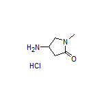 4-Amino-1-methylpyrrolidin-2-one Hydrochloride