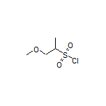 1-methoxypropane-2-sulfonyl chloride
