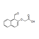 2-[(1-Formyl-2-naphthyl)oxy]acetic Acid