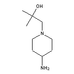 1-(4-aminopiperidin-1-yl)-2-methylpropan-2-ol