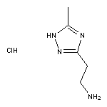 2-(5-methyl-1H-1,2,4-triazol-3-yl)ethan-1-amine hydrochloride