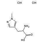 2-amino-3-(1-methyl-1H-pyrazol-4-yl)propanoic acid dihydrochloride
