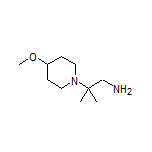 2-(4-Methoxypiperidin-1-yl)-2-methyl-1-propanamine