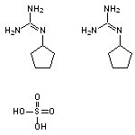 bis(2-cyclopentylguanidine), sulfuric acid