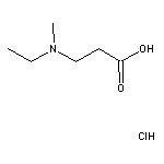 3-[ethyl(methyl)amino]propanoic acid hydrochloride