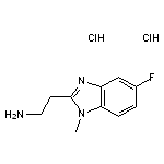 2-(5-fluoro-1-methyl-1H-1,3-benzodiazol-2-yl)ethan-1-amine dihydrochloride