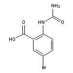 5-bromo-2-(carbamoylamino)benzoic acid