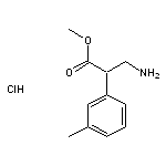 Methyl 3-Amino-2-(m-tolyl)propanoate Hydrochloride