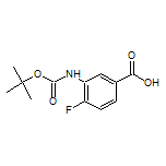 3-(Boc-amino)-4-fluorobenzoic Acid