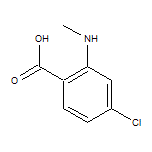 4-Chloro-2-(methylamino)benzoic Acid