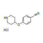 4-(Piperidin-4-yloxy)benzonitrile Hydrochloride