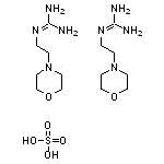 bis(2-[2-(morpholin-4-yl)ethyl]guanidine), sulfuric acid