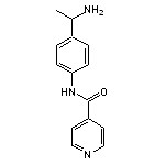 N-[4-(1-aminoethyl)phenyl]pyridine-4-carboxamide