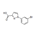 1-(3-Bromophenyl)-1H-pyrazole-3-carboxylic Acid