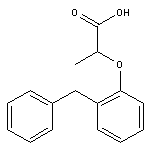 2-(2-benzylphenoxy)propanoic acid