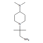 1-(1-Amino-2-methylpropan-2-yl)-N,N-dimethylpiperidin-4-amine