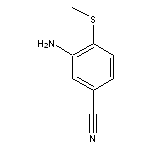 3-amino-4-(methylsulfanyl)benzonitrile