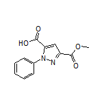 3-(Methoxycarbonyl)-1-phenyl-1H-pyrazole-5-carboxylic Acid