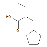 2-(Cyclopentylmethyl)butanoic Acid