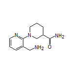 1-[3-(Aminomethyl)-2-pyridyl]piperidine-3-carboxamide