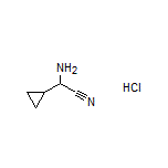 2-Amino-2-cyclopropylacetonitrile Hydrochloride