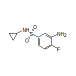 3-Amino-N-cyclopropyl-4-fluorobenzenesulfonamide