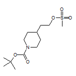 1-Boc-4-[2-[(methylsulfonyl)oxy]ethyl]piperidine