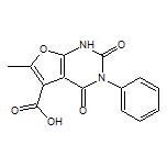 6-Methyl-2,4-dioxo-3-phenyl-1,2,3,4-tetrahydrofuro[2,3-d]pyrimidine-5-carboxylic Acid