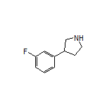 3-(3-fluorophenyl)pyrrolidine
