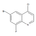 6-Bromo-4-chloro-8-fluoroquinoline