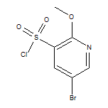 5-Bromo-2-methoxypyridine-3-sulfonyl Chloride