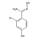 2-chloro-N’,4-dihydroxybenzene-1-carboximidamide