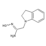 2-(2,3-dihydro-1H-indol-1-yl)-N’-hydroxyethanimidamide