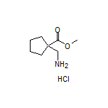 Methyl 1-(Aminomethyl)cyclopentanecarboxylate Hydrochloride