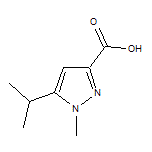 5-Isopropyl-1-methyl-1H-pyrazole-3-carboxylic Acid