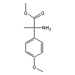 methyl 2-amino-2-(4-methoxyphenyl)propanoate
